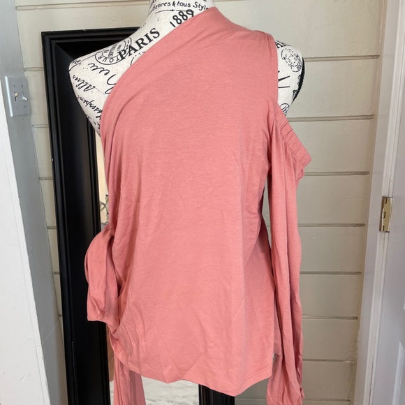 Never Worn. Sexy Venus One Shoulder Tie Top. Size XL. - Picture 4 of 5